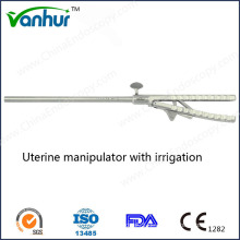 Chirurgische Instrumente Uterus Manipulator mit Bewässerung